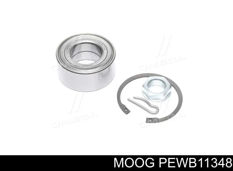 Łożysko piasty przedniej Moog PEWB11348 cena, od 21,76 USD