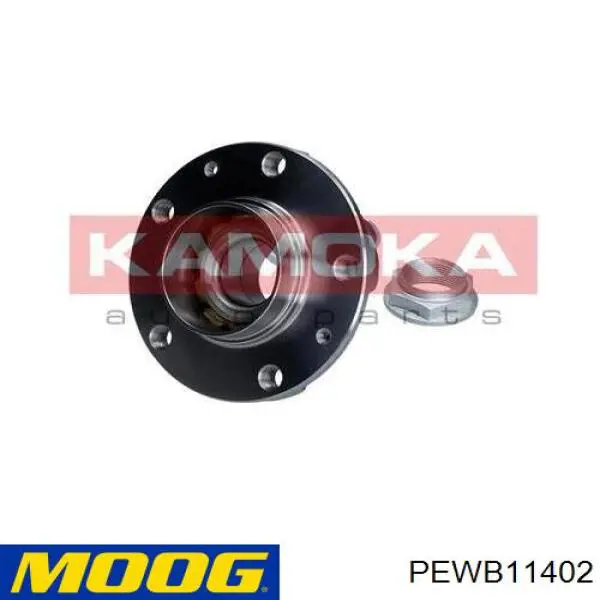 Do koszyka PEWB11402 Moog Piasta tylna