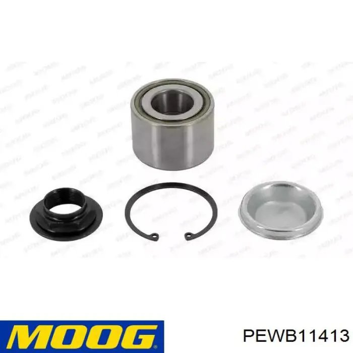 Lożysko piasty tylnej Moog PEWB11413 cena, od 27,56 USD