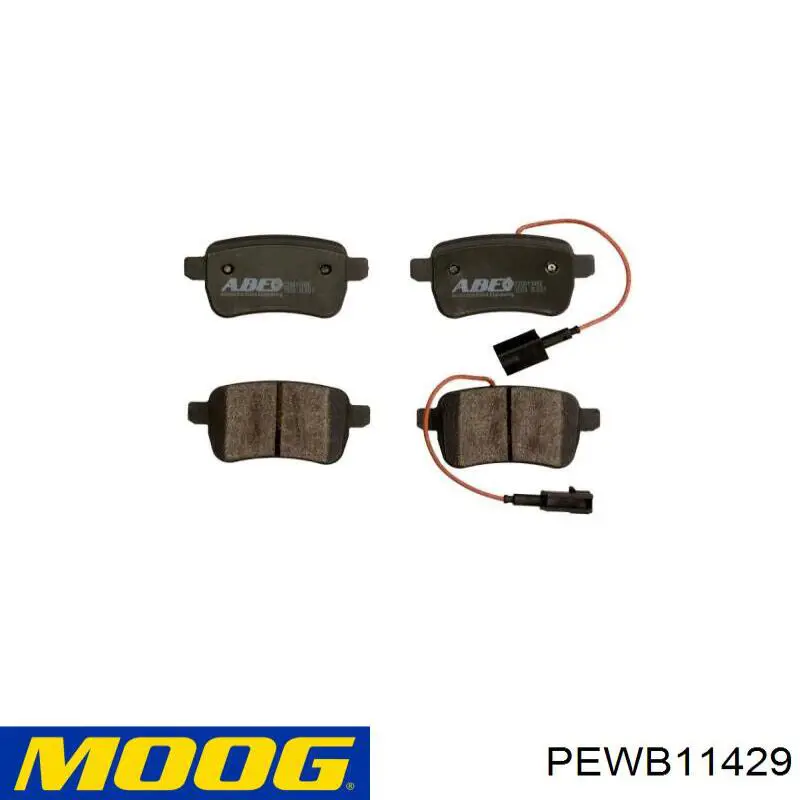Do koszyka PEWB11429 Moog Łożysko piasty przedniej