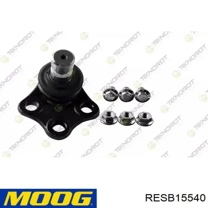 Do koszyka RESB15540 Moog Silentblock przedniego wahacza dolnego
