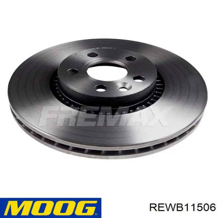 Tarcza hamulcowa tylna Moog REWB11506 cena, od 33,26 USD