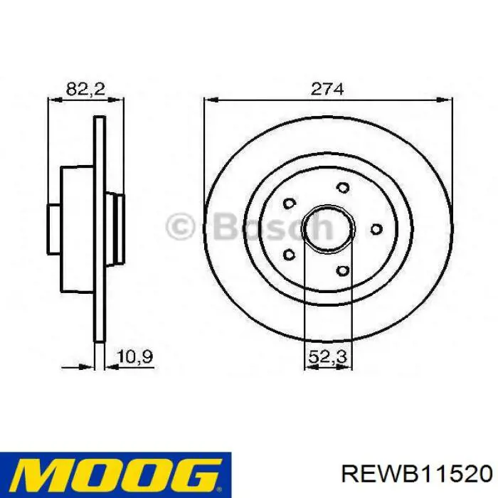  Moog REWB11520