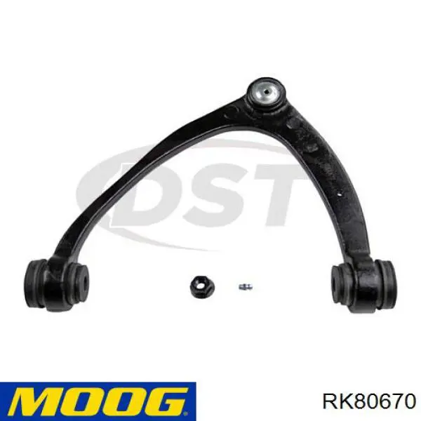 Wahacz zawieszenia przedniego prawy górny Moog RK80670 cena, od 83,24 USD