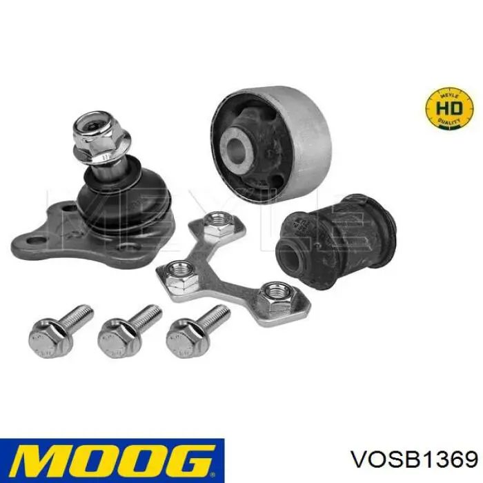 Do koszyka VOSB1369 Moog Silentblock przedniego wahacza dolnego