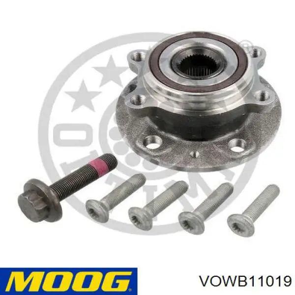 Do koszyka VOWB11019 Moog Piasta przednia