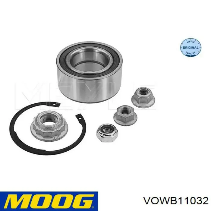 Do koszyka VOWB11032 Moog Łożysko piasty przedniej