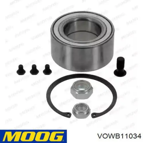 Łożysko piasty przedniej Moog VOWB11034 cena, od 27,48 USD