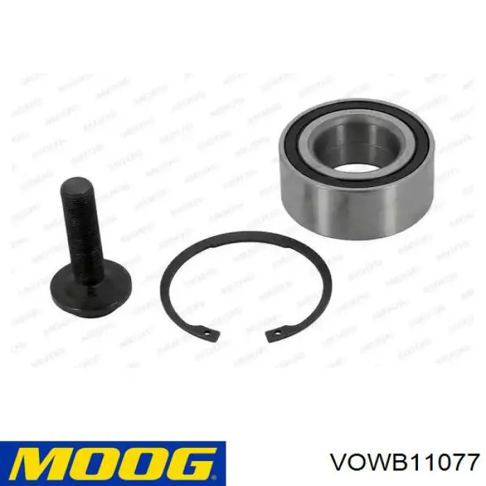 Łożysko piasty przedniej Moog VOWB11077 cena, od 27,55 USD