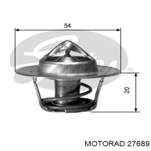Obudowa termostatu Motorad 27689 cena, od 16,92 USD