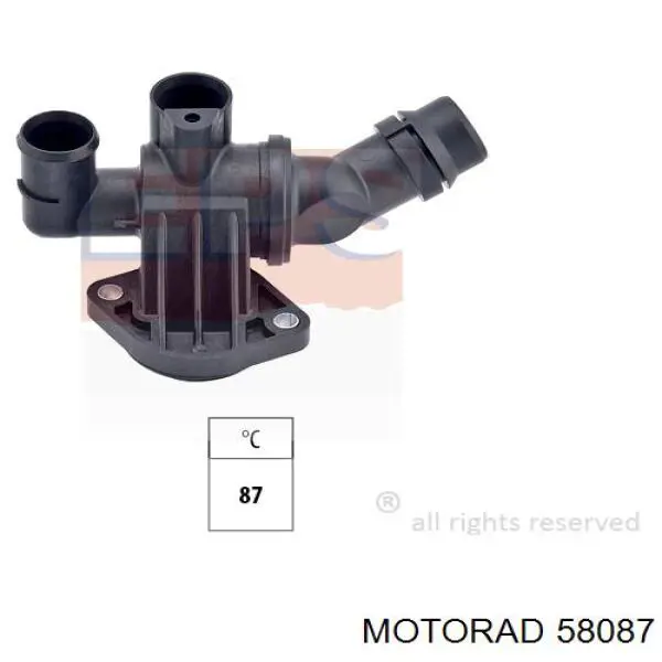 Do koszyka 58087 Motorad Termostat