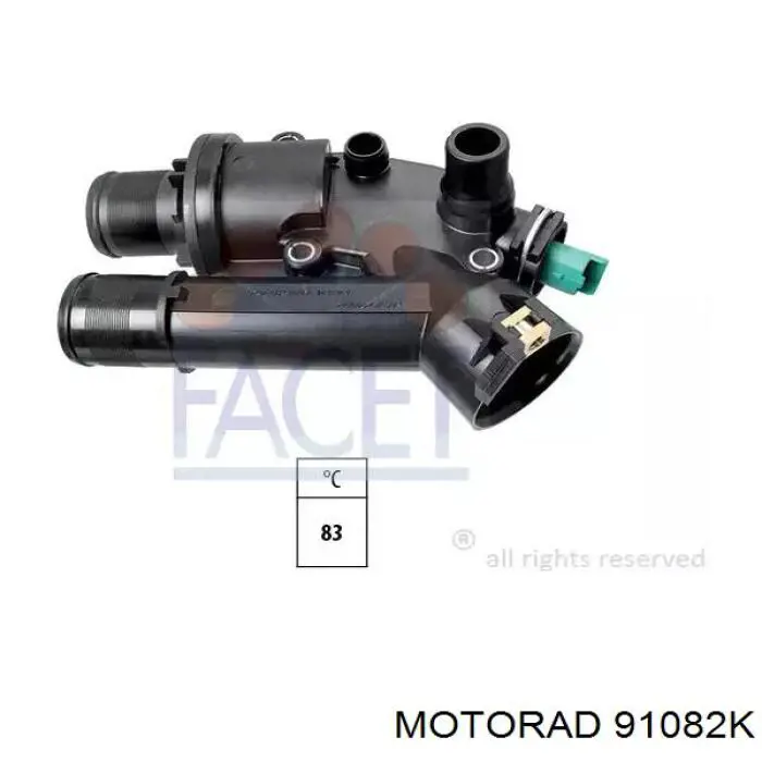JDE28115 Jaguar Termostat