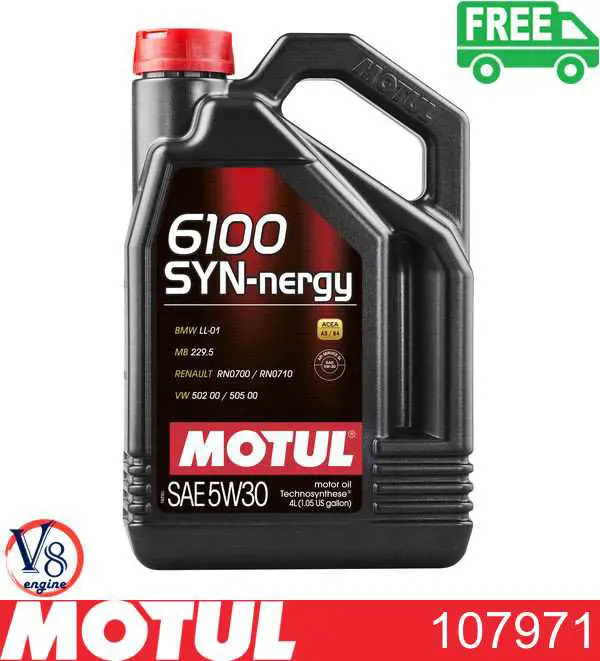 Olej do silnika Motul 107971 cena, od 27,67 USD