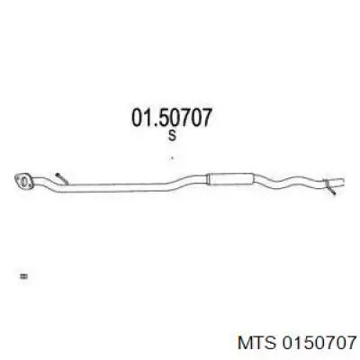Tłumik, tylna część Mitsubishi MN156051 cena, od 90,20 USD