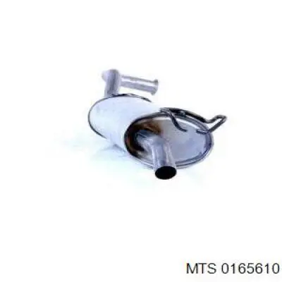 Do koszyka 7700876260 Renault (RVI) Tłumik, tylna część