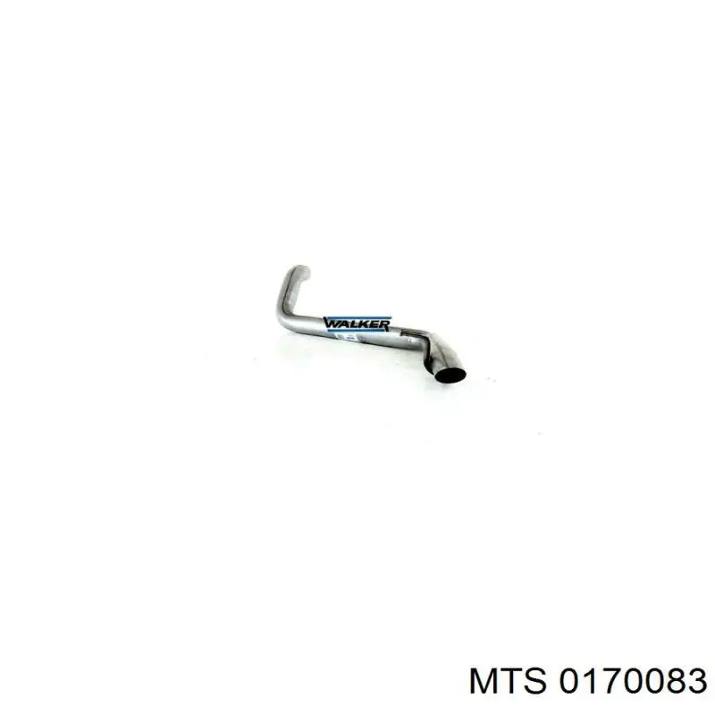 0170083 MTS Tłumik, tylna część