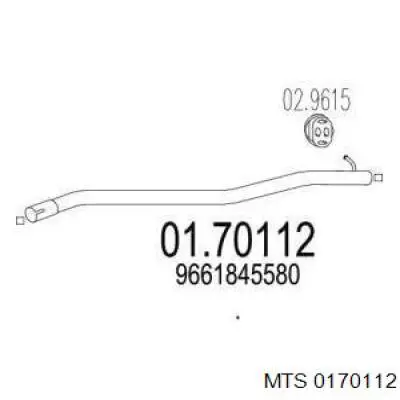 Tłumik, tylna część Bosal 800115 cena, od 48,97 USD