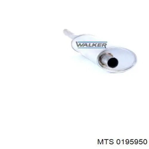 Tłumik, tylna część MTS 0195950 cena, od 59,48 USD