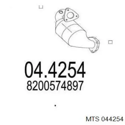  Konwerter-katalizator Renault Vel Satis 