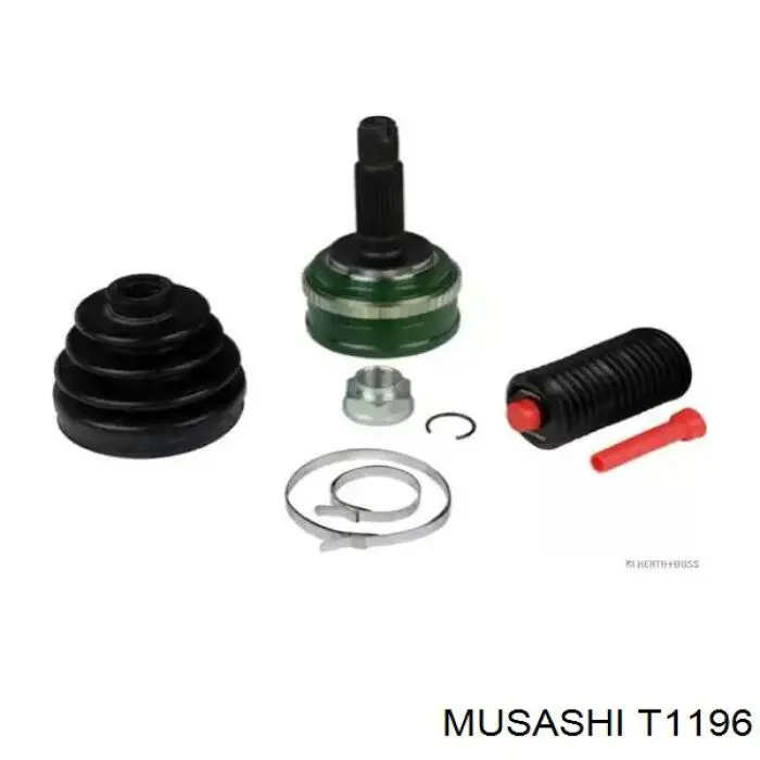 Do koszyka T1196 Musashi Uszczelniacz automatycznej/mechanicznej skrzyni biegów (wału głównego)