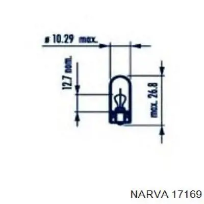 Do koszyka 7703097522 Renault (RVI) Żarówka lampy pozycyjnej przedniej