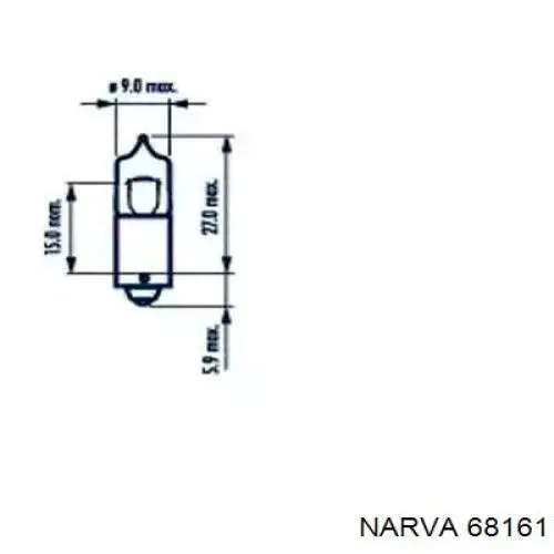 68161 Narva Żarówka