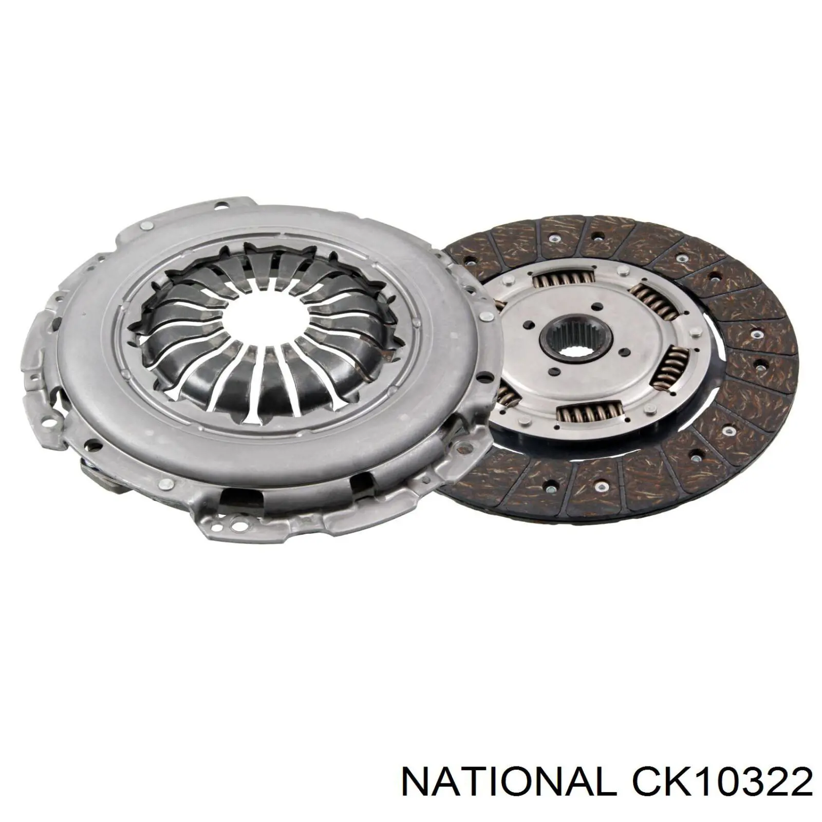 Do koszyka A0252507001 Mercedes Zestaw sprzęgła (3 części)