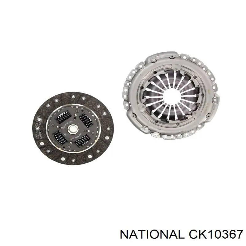 4152501100 Mercedes Zestaw sprzęgła (3 części)