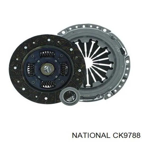 Zestaw sprzęgła (3 części) National CK9788 cena, od 124,34 USD