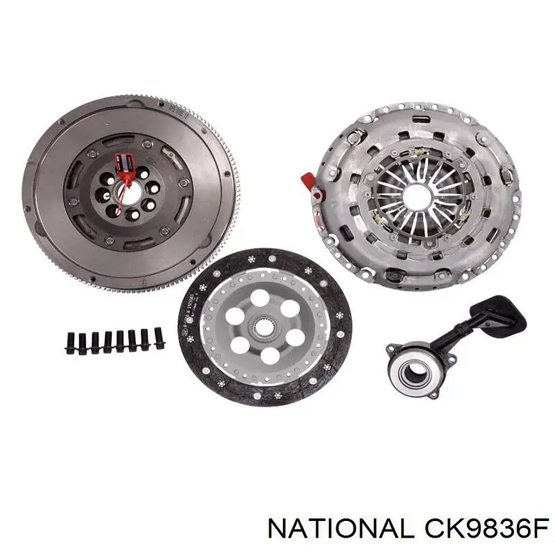 Zestaw sprzęgła (3 części) National CK9836F cena, od 325,12 USD