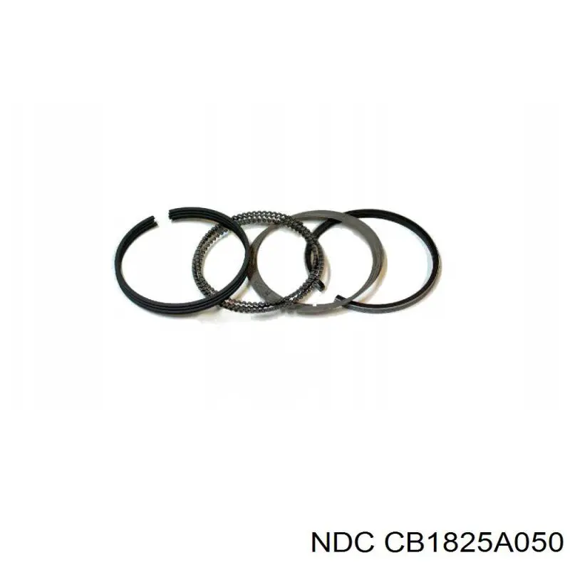  Panewki korbowodowe wału korbowego, zestaw, 2. naprawa (+0,50) Mitsubishi Colt 4