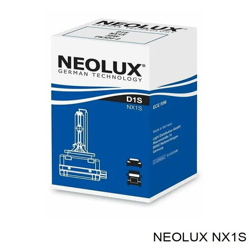 Żarówka ksenonowa Neolux NX1S cena, od 49,29 USD