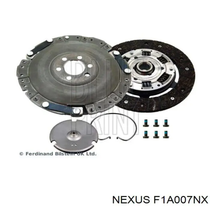 Zestaw sprzęgła (3 części) Nexus F1A007NX cena, od 113,65 USD