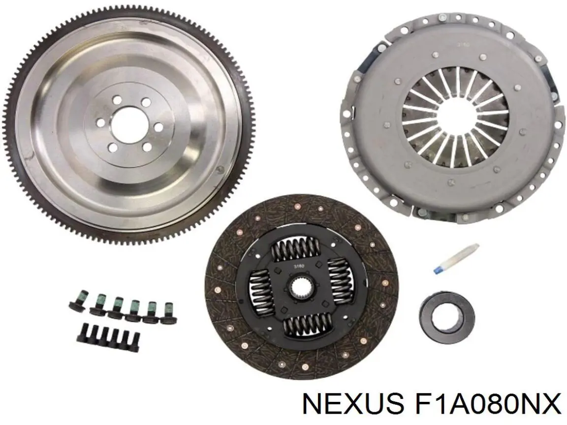 Zestaw sprzęgła (3 części) Nexus F1A080NX cena, od 136,14 USD