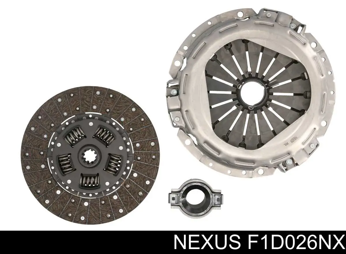Zestaw sprzęgła (3 części) Nexus F1D026NX cena, od 302,49 USD