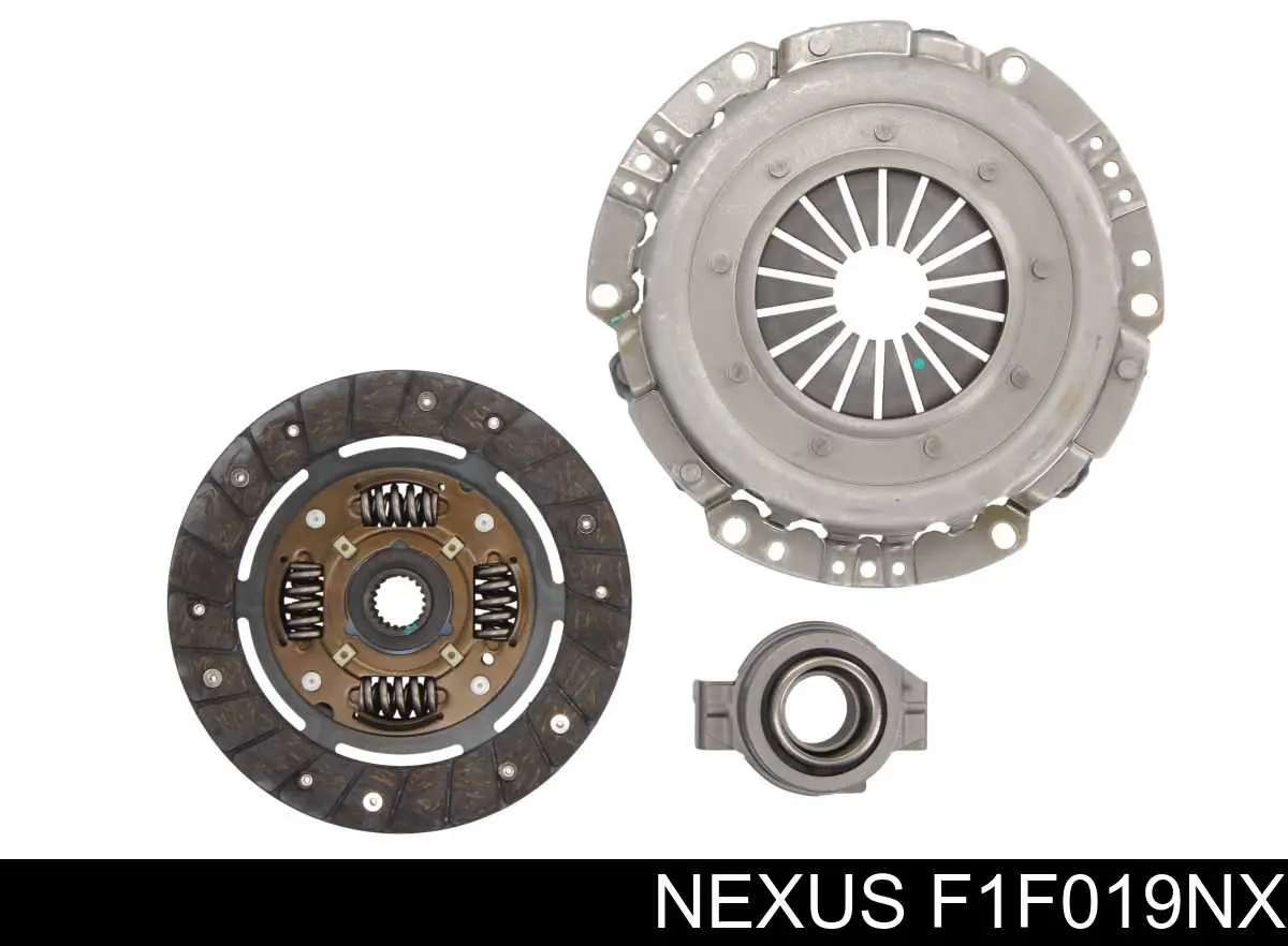 F1F019NX Nexus zestaw sprzęgła (3 części)