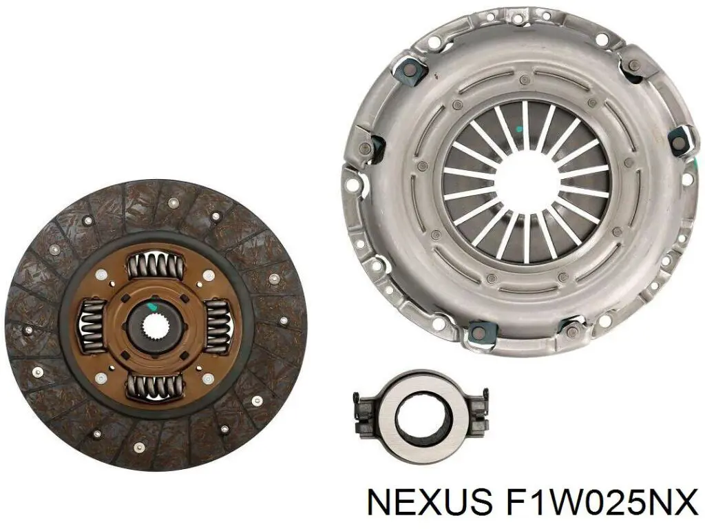 Zestaw sprzęgła (3 części) Nexus F1W025NX cena, od 142,09 USD