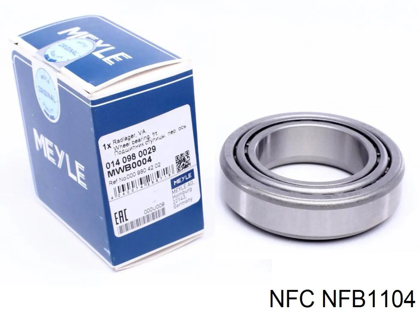 Do koszyka NFB1104 NFC Lożysko piasty tylnej