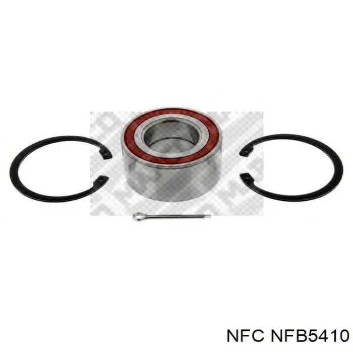 Łożysko piasty przedniej NFC NFB5410 cena, od 20,83 USD