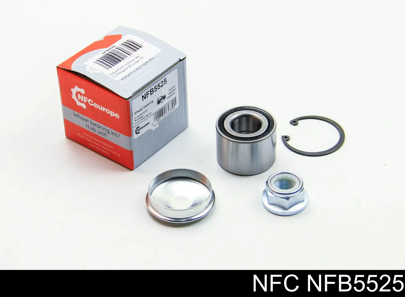 NFB5525 NFC Lożysko piasty tylnej
