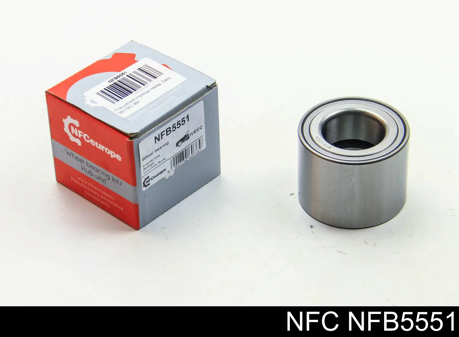 NFB5551 NFC Łożysko piasty przedniej