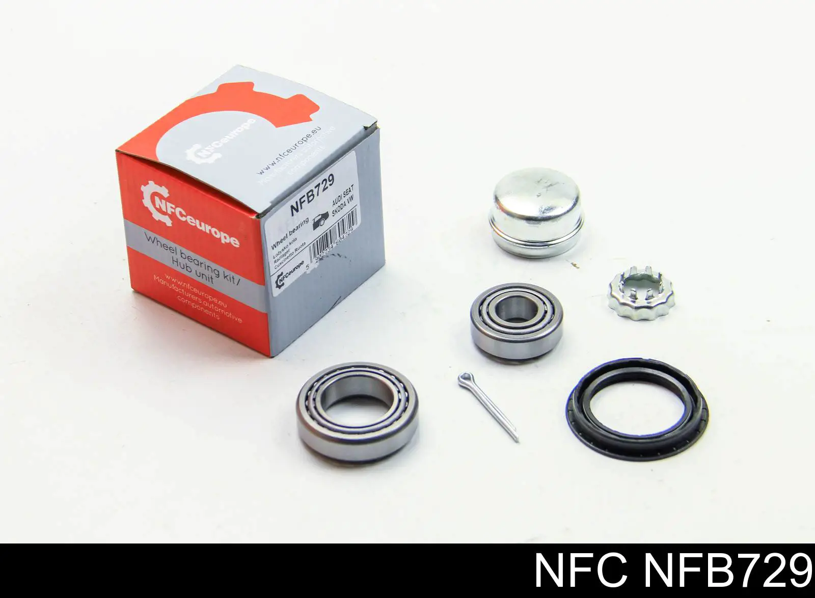 NFB729 NFC Lożysko piasty tylnej