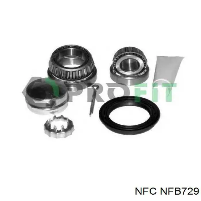 Do koszyka NFB729 NFC Lożysko piasty tylnej