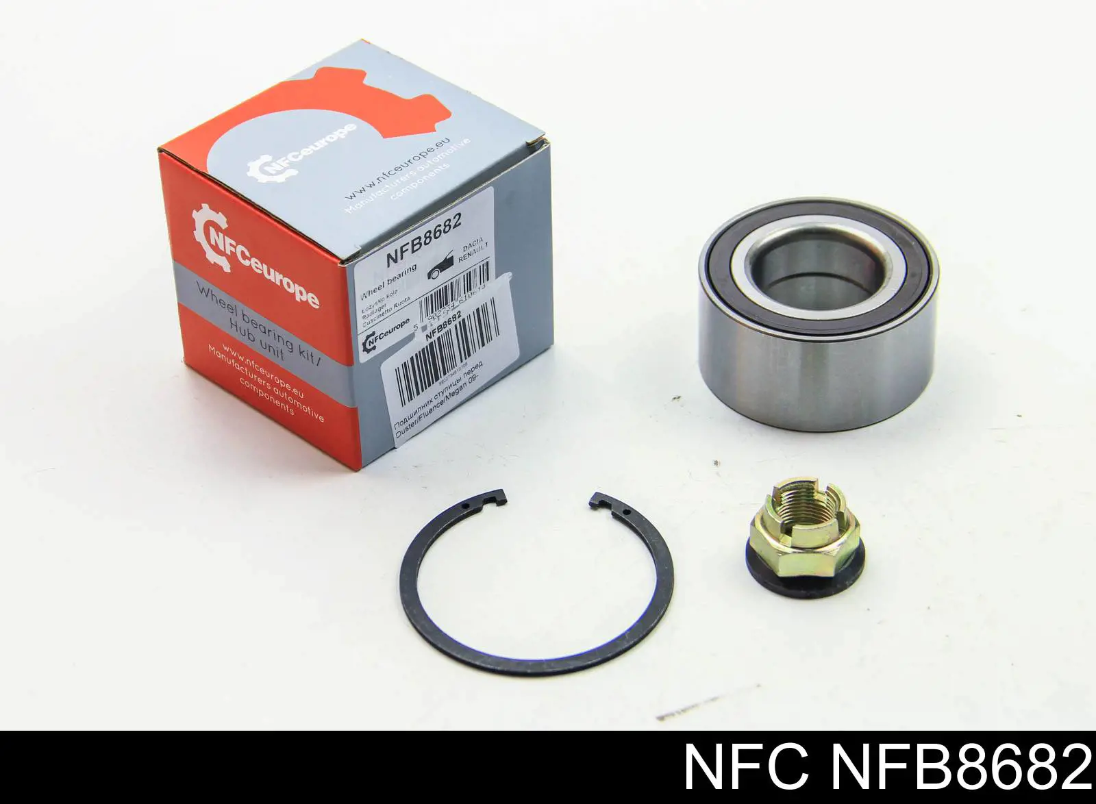 Łożysko piasty przedniej NFC NFB8682 cena, od 31,81 USD