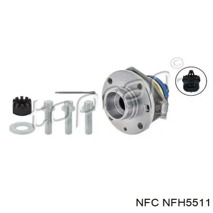 Do koszyka NFH5511 NFC Piasta przednia