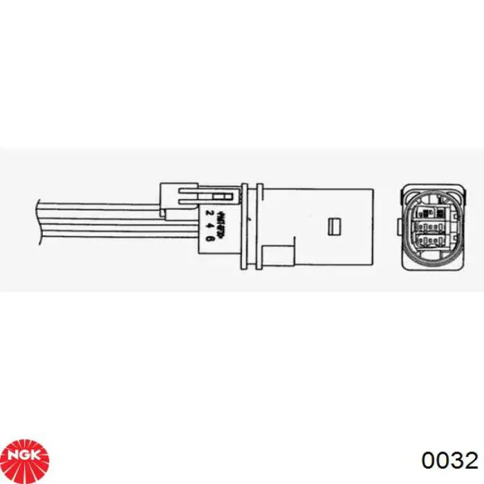 Do koszyka 55562290 General Motors Sonda lambda czujnik tlenu przed katalizatorem