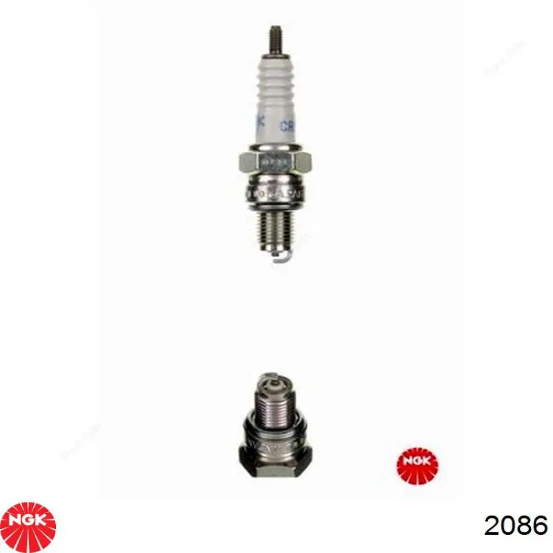 Świeca zapłonowa NGK 2086 cena, od 3,26 USD
