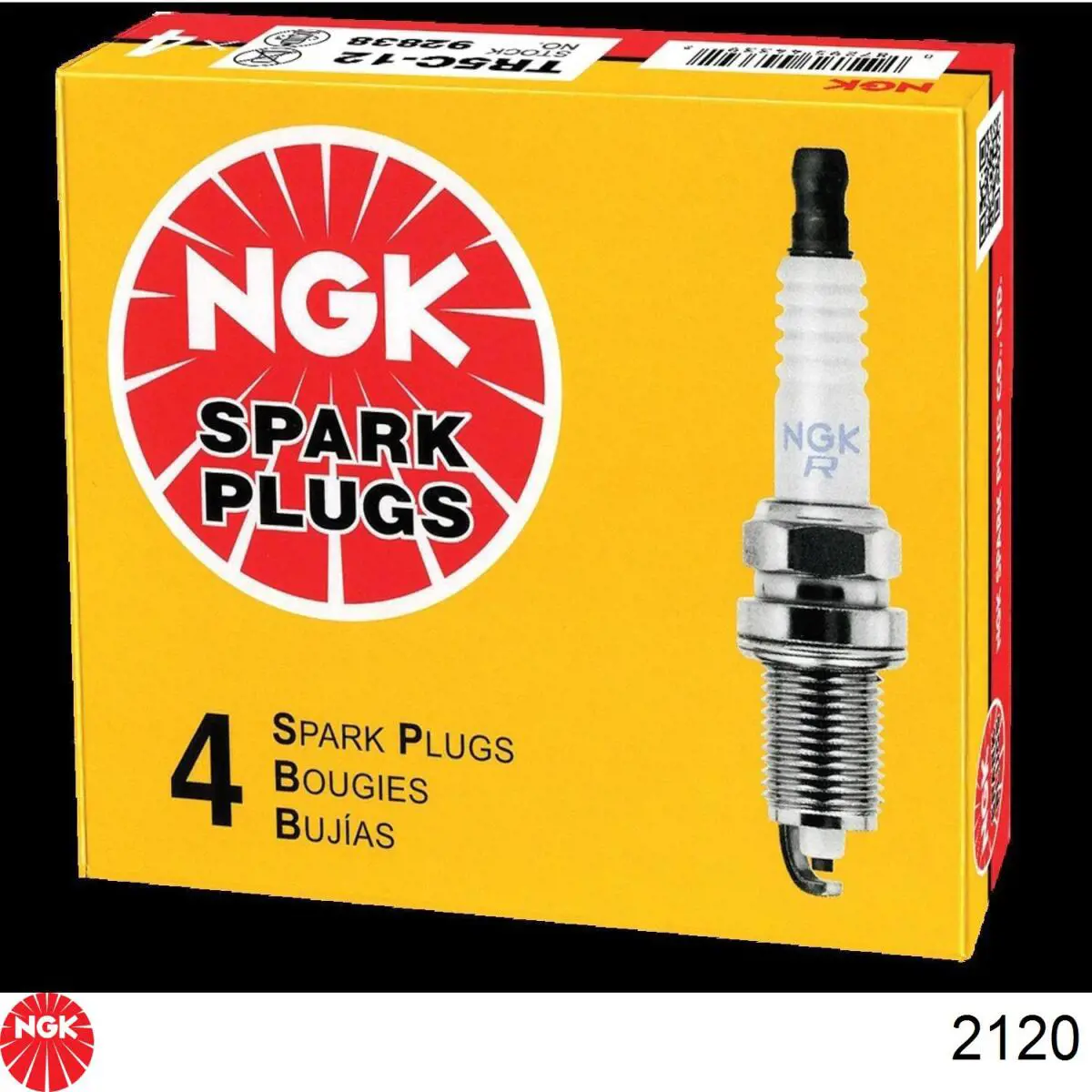 Świeca zapłonowa NGK 2120 cena, od 4,69 USD
