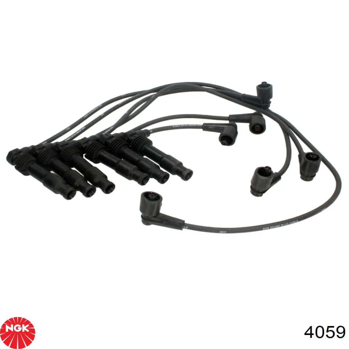 Zestaw przewodów wysokiego napięcia NGK 4059 cena, od 111,93 USD