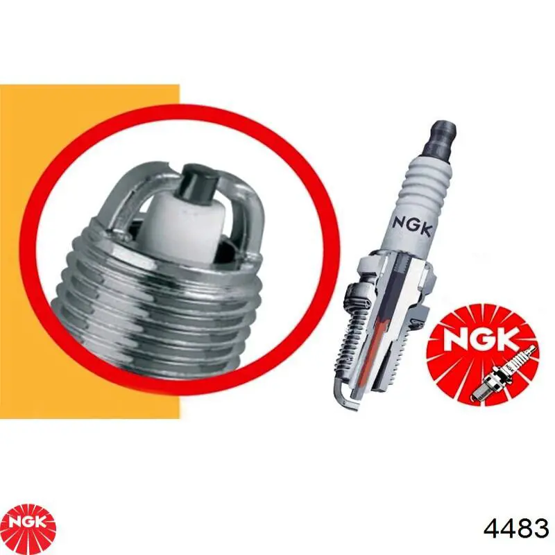 Świeca zapłonowa NGK 4483 cena, od 5,29 USD